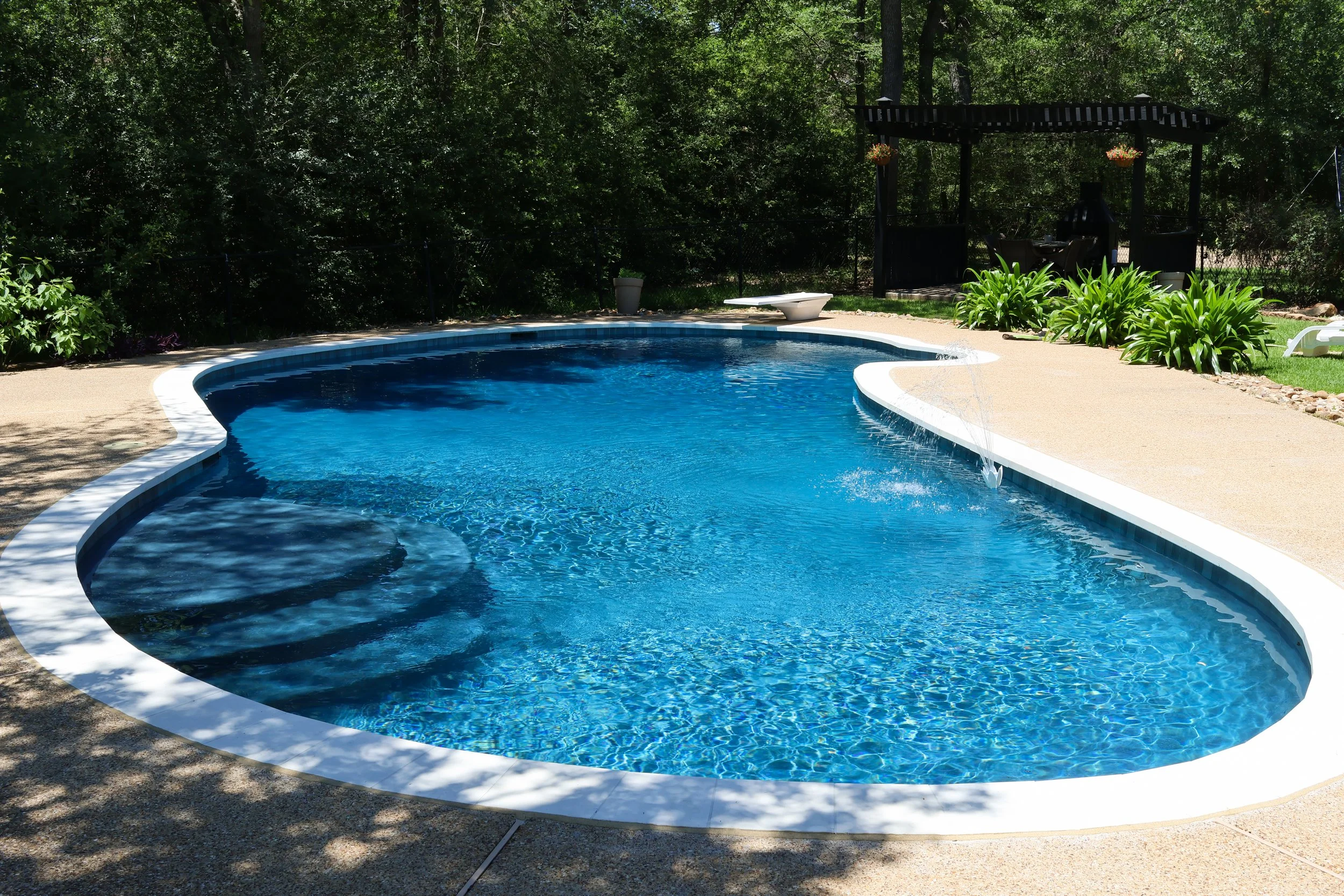 A remodelled pool